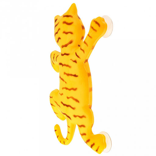 Термометр уличный +50-30С "Котик" 26,3х14,5см, на присосках, пластик, в п/эт пакете на картоне (Китай)