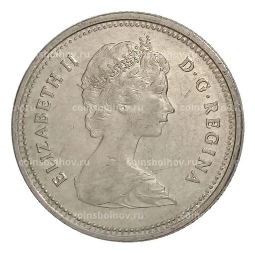 25 центов 1985 года Канада