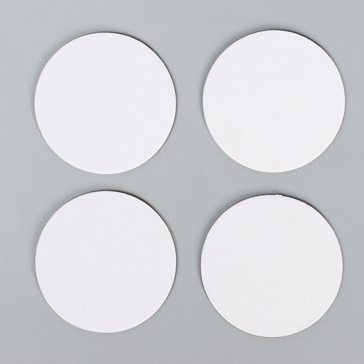 Набор холстов на магните «Круг», 7.5 см, 4 шт.