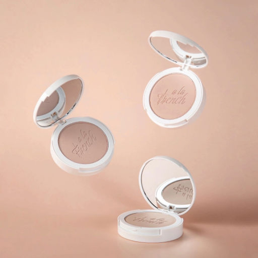 .Alvin Dor A LA FRENCH ALF-03 Пудра тон 00 Voile компактная фиксирующая Eclat Naturel 10g