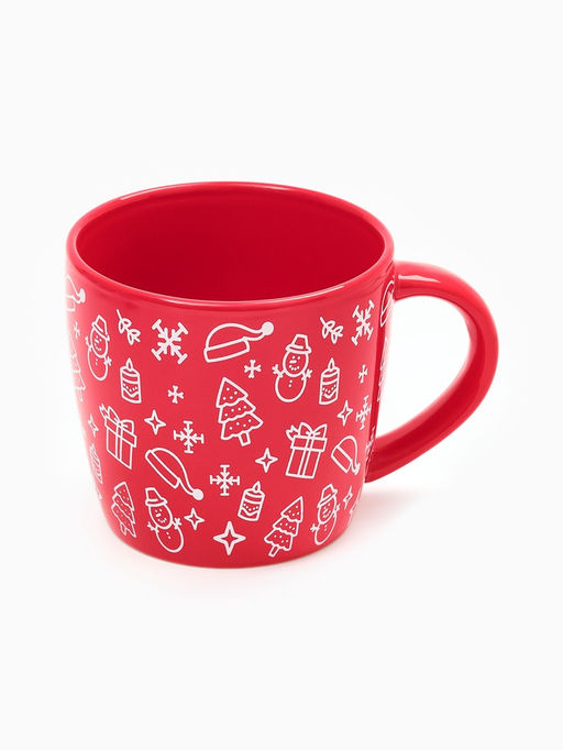 Кружка чайная новогодняя Новый год, 370 мл