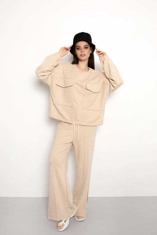 Костюм AURA 8004-164 кремовый  фото 2