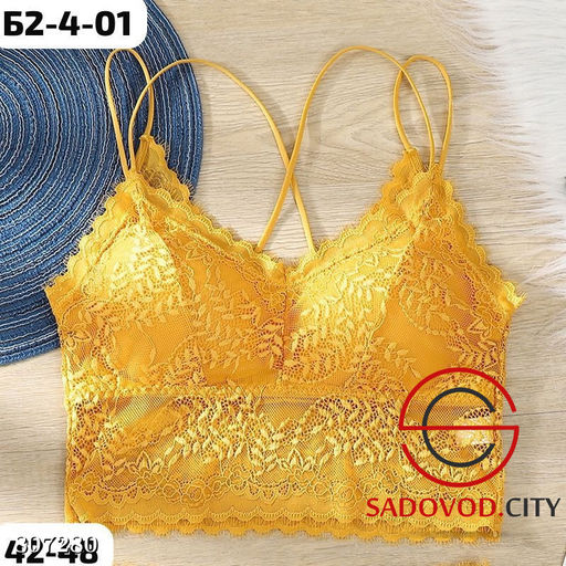 Женский топ на бретельках