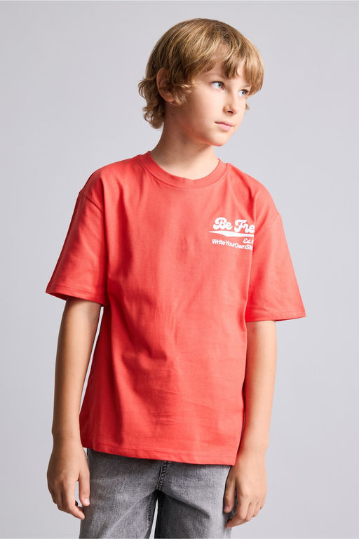 Overshirt Fit Bask_l_ _ocuk Ti__rt - Defacto фото 3