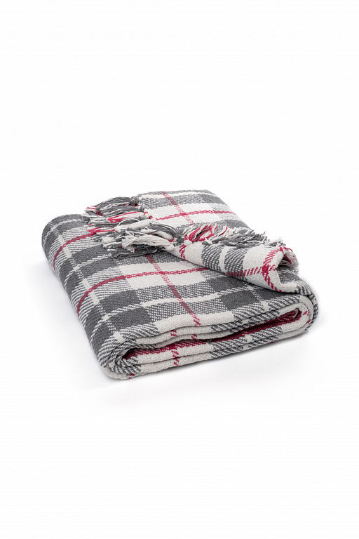 Покрывало 150х200 серый Хлопок 100% - Denastia фото 4