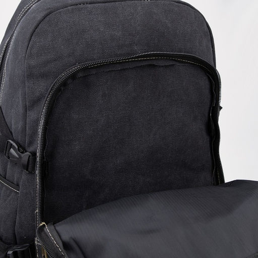 Рюкзак туристический, 60 л, отдел на молнии, наружный карман, цвет черный - Simaland фото 5