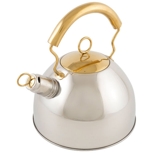 Чайник метал. DJA-3427 (2,5л со свист., капсульное дно) арт. 910070