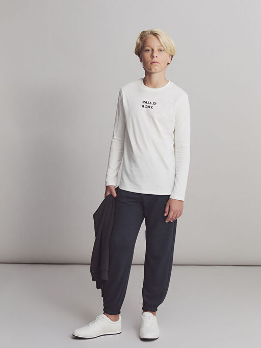 Bisiklet Yaka Erkek ?ocuk Ti??rt