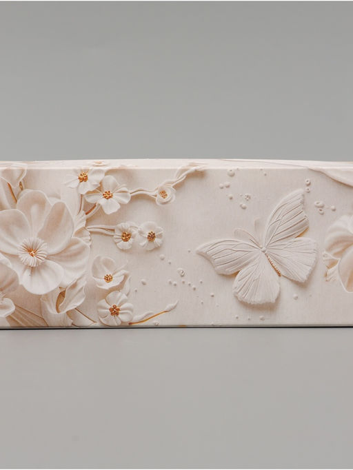 Цена за 5 шт. Коробка подарочная с окном «С любовью», 18×5.5×5.5 см, самосборная