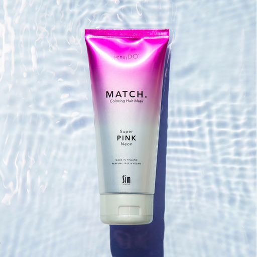 SensiDo Match Super Pink оттеночная маска неоновая розовая, 200 мл - Sim sensitive фото 2