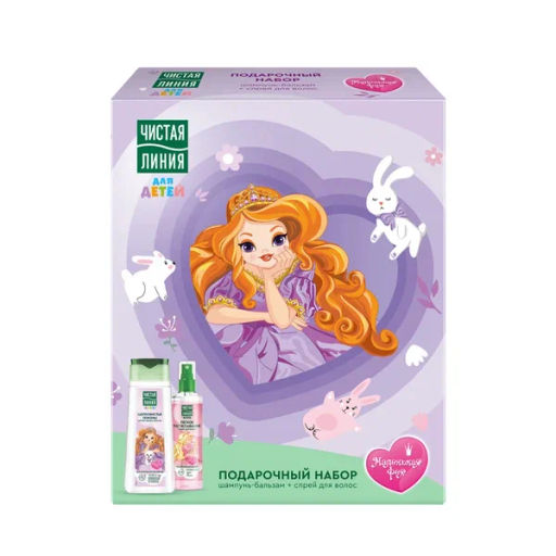 ЧИСТ.ЛИНИЯ набор "Шелковые локоны" (240мл+160мл) 24