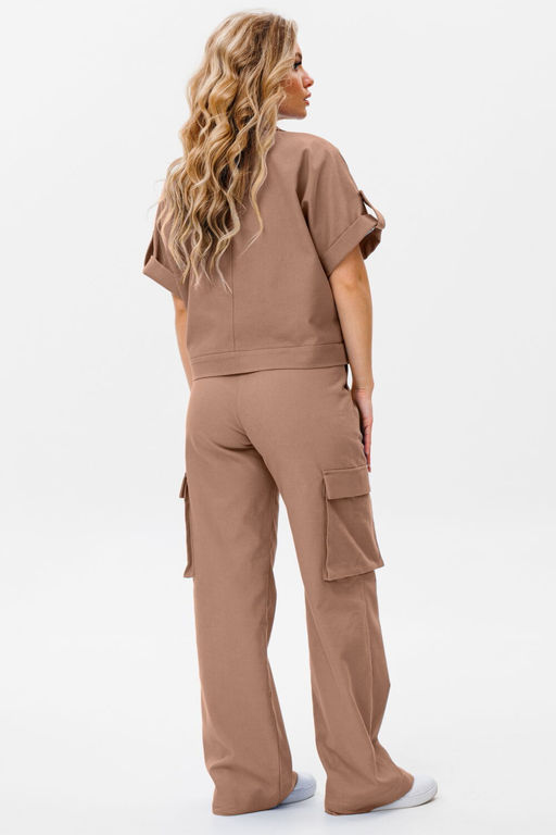 Костюм AmberA 2067С кофе  фото 2