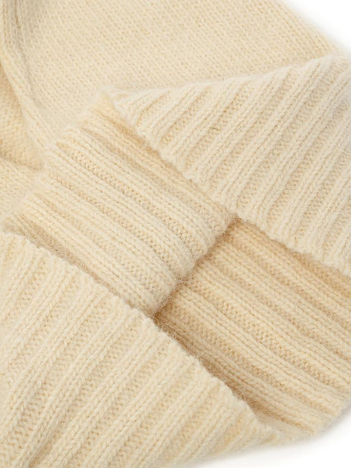 Капор жен. анг+нейл+шерсть LB-A53042 beige - Labbra фото 4