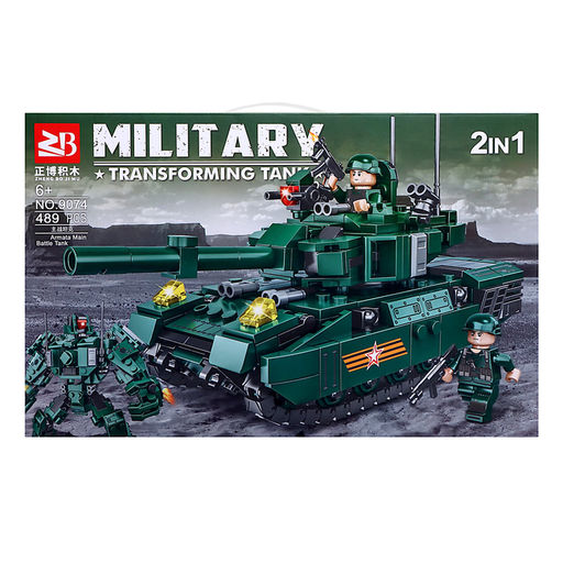 Конструктор Роботы. Танк-трансформер, 489 деталей - Simaland фото 4