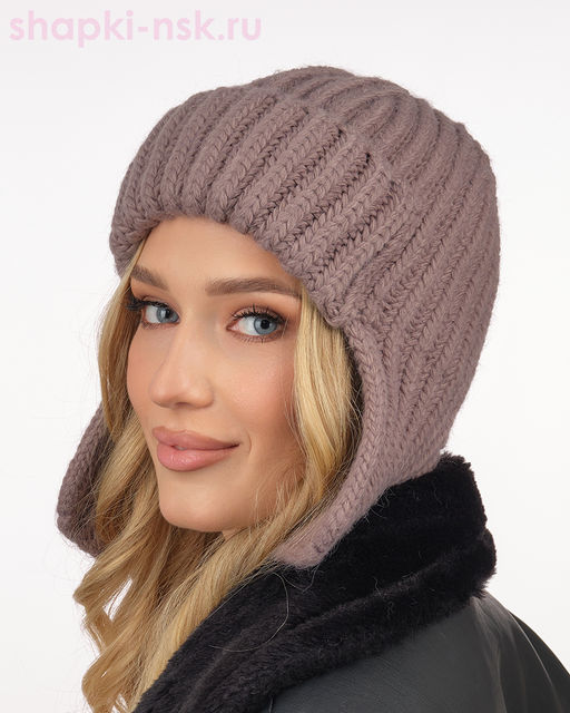 Элен Ушанка женская флис (56-58)