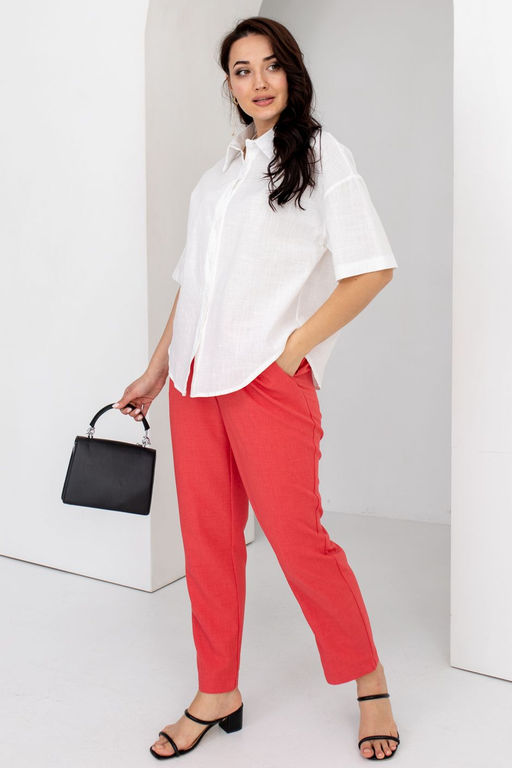 Рубашка МД-2635 белый - Took a look фото 7