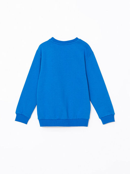 Bisiklet Yaka Spiderman Bask?l? Erkek ?ocuk Sweatshirt - Waikiki фото 3