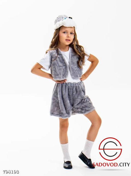 Костюм Заяц серый карнавальный - Bruno фото 2