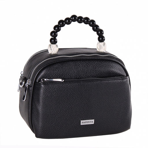 Сумка 575615 black Velina Fabbiana-Safenta
