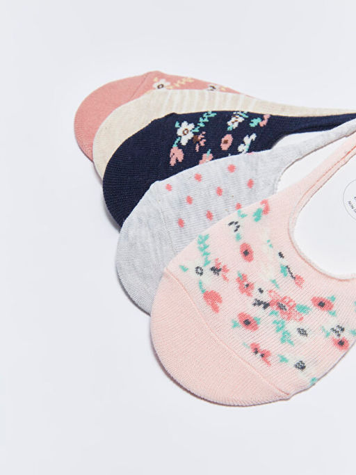 Desenli Kad?n Babet ?orap 5li