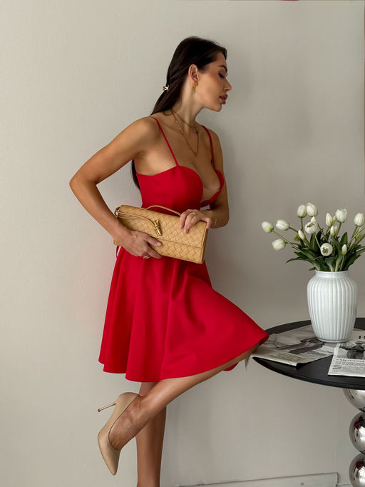 Платье AURA 3316-164 красный