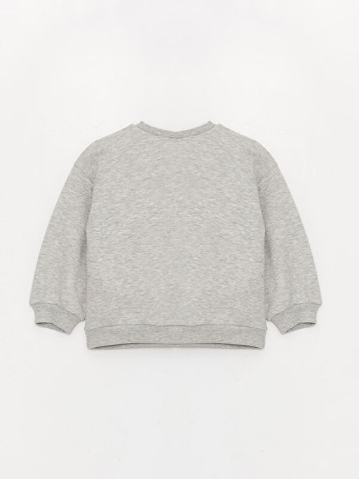 Bisiklet Yaka Minnie Mouse Bask?l? K?z Bebek Sweatshirt ve Tayt 2li - Waikiki фото 3