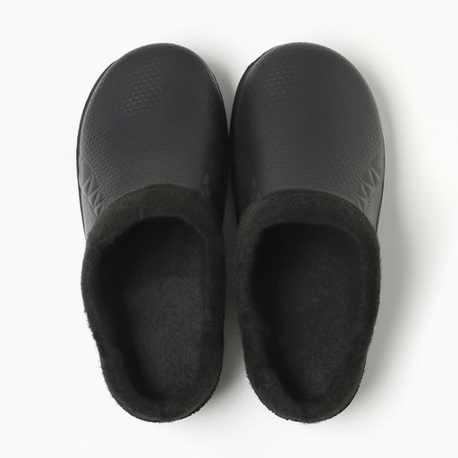 Галоши - сабо мужские утепленные, размер 43, чёрные