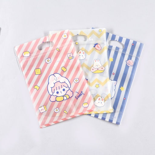 Цена за 50 шт. Пакет подарочный Zip-lock, «Корейский стиль», 15.5×22+3.5 см МИКС