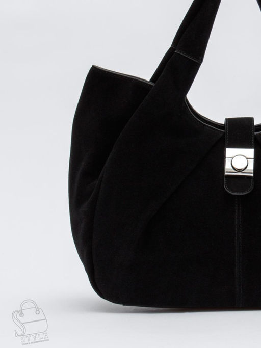 Сумка женская кожаная 2500YF black Polina&Eiterou в Новосибирске