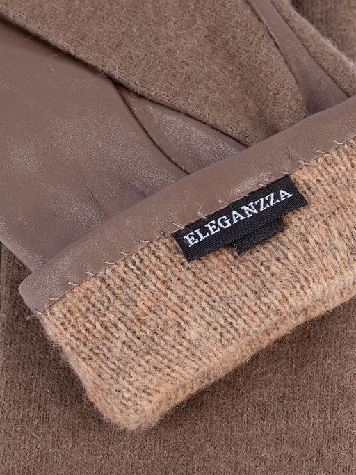 Перчатки женские 100% ш TOUCH IS0150 taupe - Eleganzza фото 7