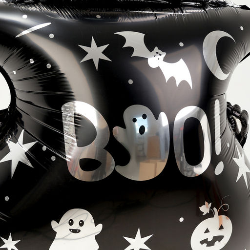 Воздушный шар фольгированный 58" «Ведьмин котёл на подставке», под воздух