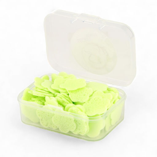 Цена за 5 шт. Мыло дорожное в футляре, жасмин