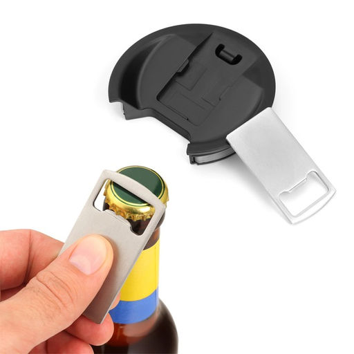Термокружка Beer, 600 мл, c открывашкой, нержавеющая сталь, зелёная