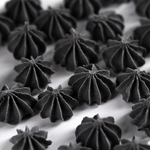 Безе сахарные чёрные KONFINETTA для декора капкейков, торта, куличей и напитков, 30 г.  фото 3