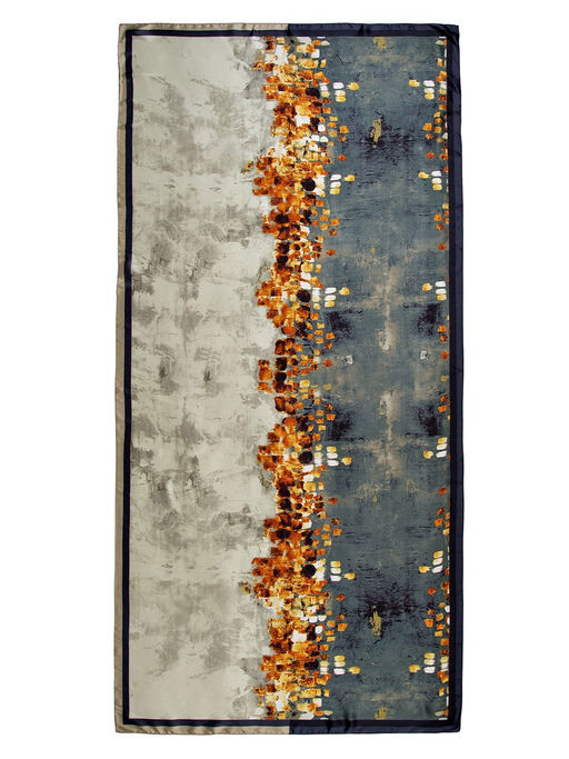 Палантин жен. виск+шелк 90х180 LDR34-842-11