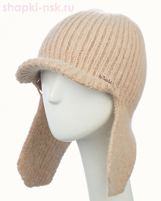 11923 1A F KHW Корби Ушанка женская флис (56-58)