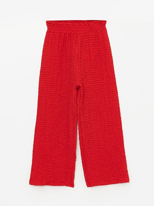 Beli Lastikli Wideleg K?z ?ocuk Pantolon