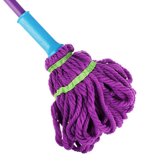 Швабра с отжимом, с насадкой из микрофибры, 113см, 2 цвета, 444-141