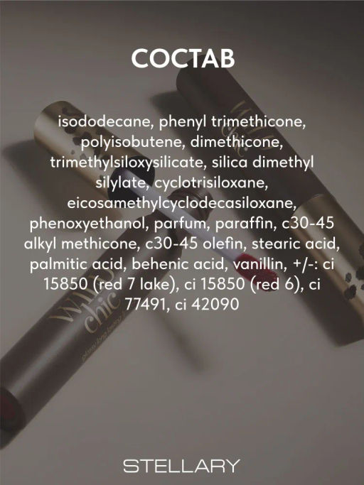 Stellary Глянцевая стойкая помада Wild Chic collection тон 01  фото 8