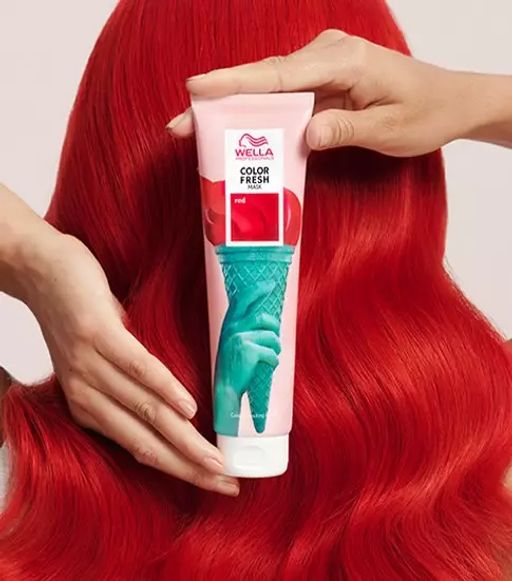 -10% Маска оттеночная Color Fresh Mask Красный, 150 мл Wella Professionals  фото 3