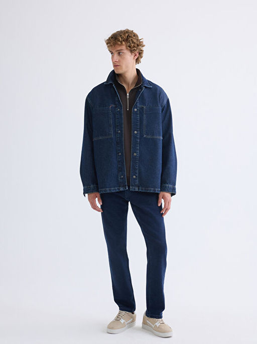 Rahat Kal?p Erkek Jean Ceket