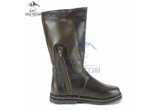 Сапоги Монголки натуральная кожа, подошва "лепесток"