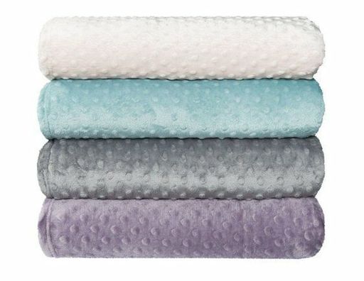 Покрывало-плед Бабблз ЛАТТЕ фланель-микрофибра с тиснением 200*220 см. - Лен поволжья фото 2