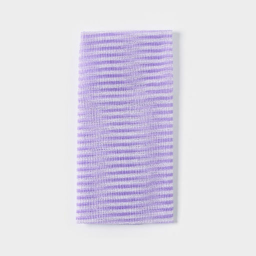 Цена за 12 шт. Мочалка для тела Доляна «Японская», 90 см, в полоску, МИКС