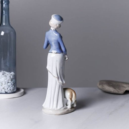 Статуэтка Дама с собачкой 30 см / 150302 /уп 24/ - Галеонтрейд фото 4