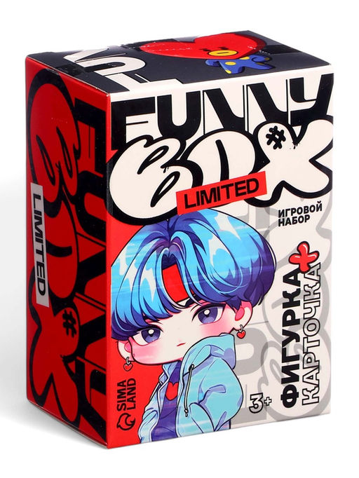 Игрушка - сюрприз Funny Box k-pop, фигурка, карточка, наклейки - Woow toys фото 10