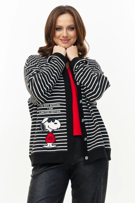 Кардиган 4162/1 Черный