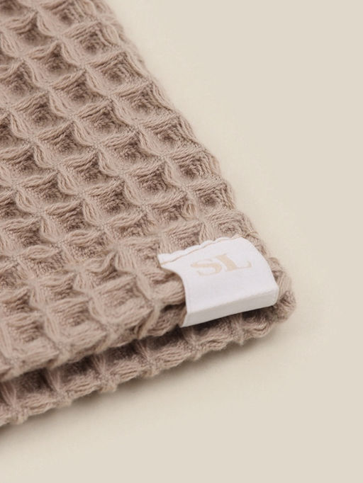 Халат вафельный мужской SL HOME: Boho «Саббиа», размер S, хлопок 100%, коричневый