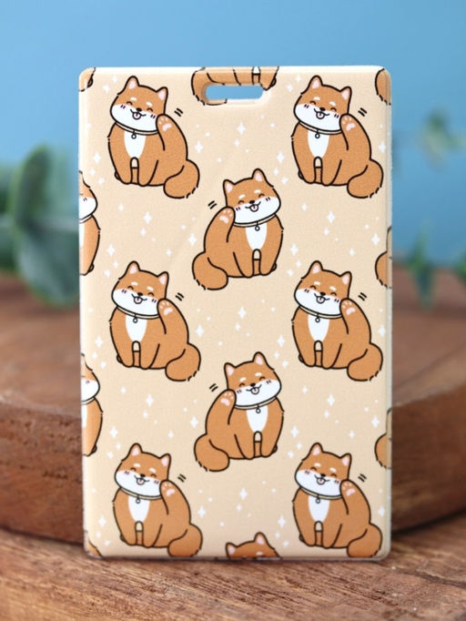 Держатель для карт Аниме Many shiba inu (6,5 х 10,4 см)