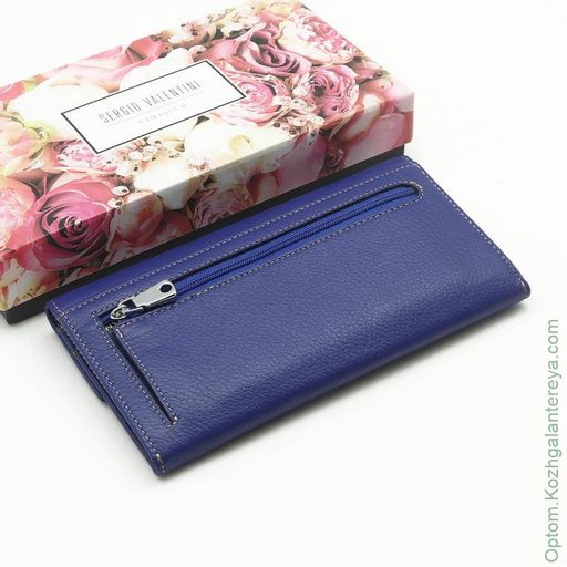 Большой женский кожаный кошелек Sergio Valentini СВ 8021-013 фото 3